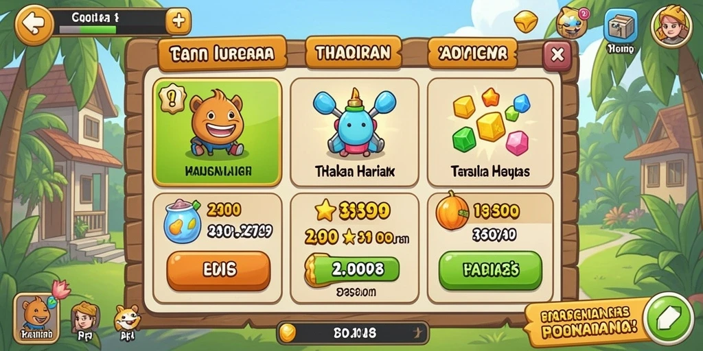 Tampilan antarmuka yang menarik dan mudah digunakan.