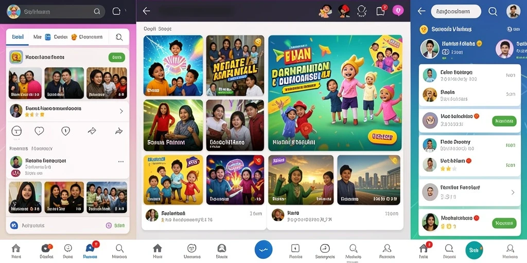 Tampilan antarmuka yang menarik dan mudah digunakan.