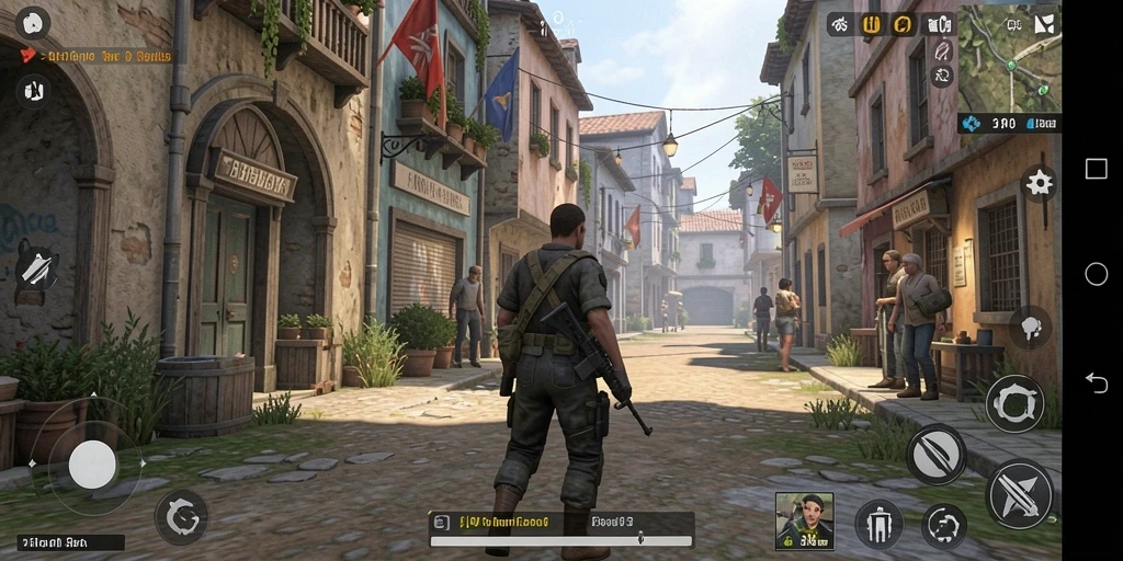 Screenshot menampilkan tema slot yang berwarna-warni dan menarik.