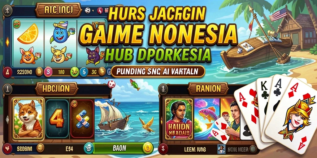 Screenshot menunjukkan tampilan awal permainan yang menarik.