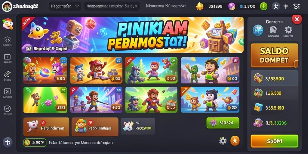 Tampilan antarmuka KOPLO77 yang menarik dan user-friendly.