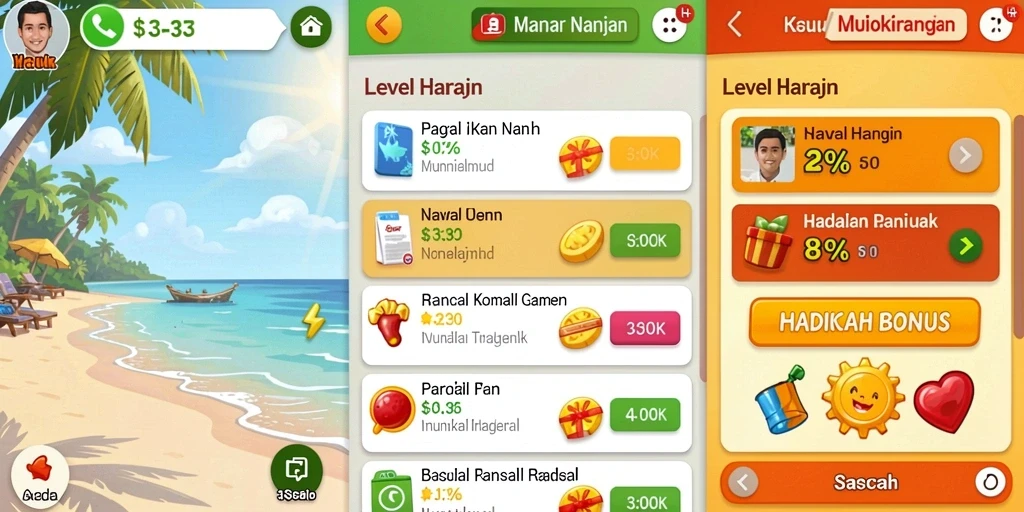 Tampilan antarmuka yang ramah pengguna dan menarik.